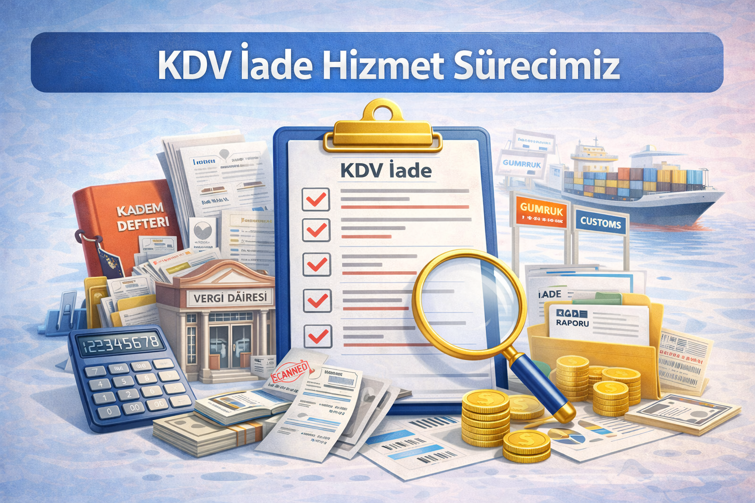 KDV İade Hizmet Sürecimiz